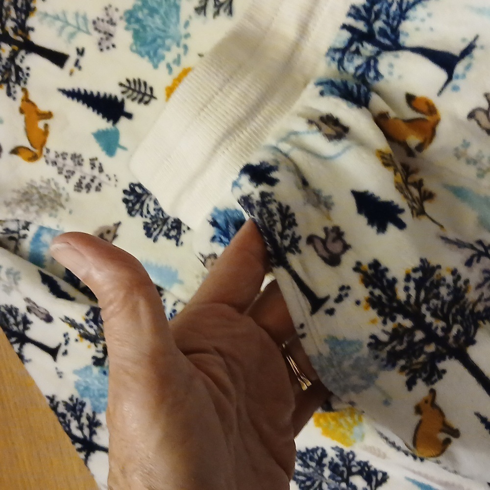 Secret Treasures pj's womens size small 4-6 Winter wonderland scene - Picture 5 of 9